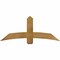 Ekena Millwork Bellingham Rough Sawn Timber Gable Bracket, Western Red Cedar, 60"W x 25"H x 6"D x 6"F, 10/12 Pitch GBW060X25X0606BEL00RWR - alternate 1